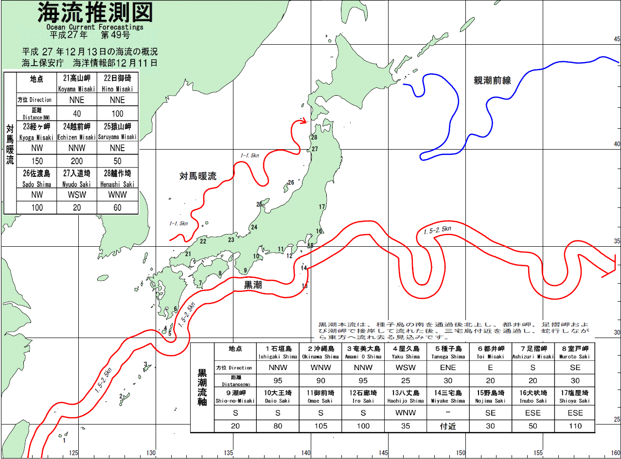 海流推測図