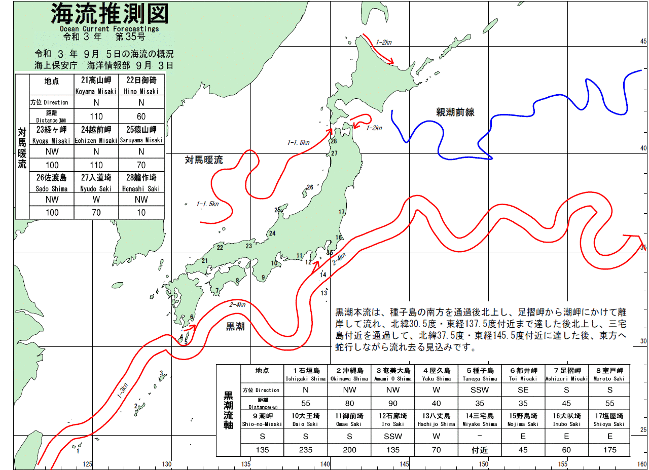 海流推測図