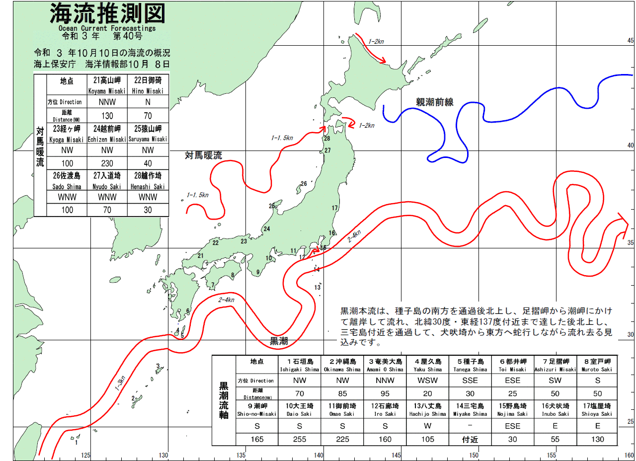 海流推測図